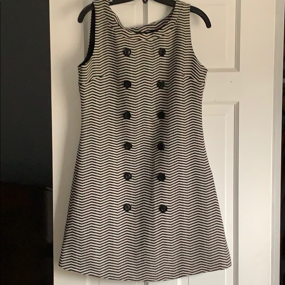 Ben Sherman mod chevron mini dress